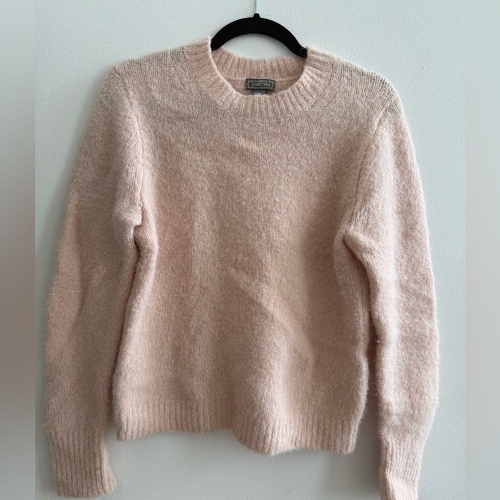 Women's Soft Pink alpaca/merino wool sweater